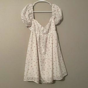 Princess Polly White Floral Dress